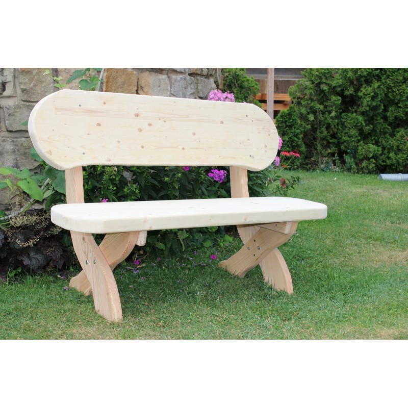 copy of Gartenbank 1 fach Rücken mit Scherenfüßen